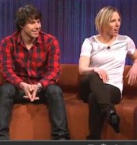 Harvey and Randall on late night Norwegian TV