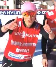 Kikkan Val di Fiemme 2013-03-18 at 10.30.58 PM