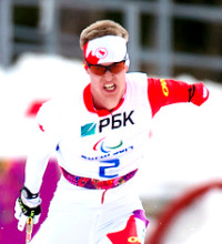 Mark Arendz on his way to historic silver [P] Matthew Murnaghan/Canadian Paralympic Committee