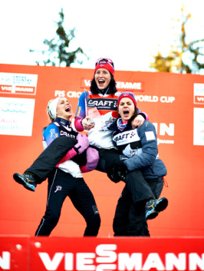 Bjoergen is the winnigest xc skier with 90+ World Cup victories [P] Nordic Focus