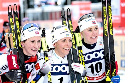 Women's final podium [P] Nordic Focus