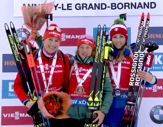 Women's podium [P]