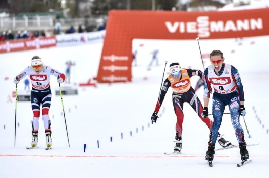 Jessica Diggins (USA) wins women's 10km FR [P] Nordic Focus