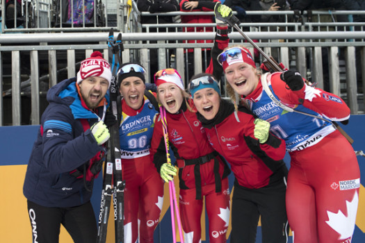 (l-r) Ward, Crawford, Lunder, Ransom, Beaudry [P] Nordic Focus