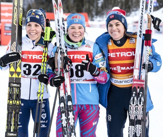 Women's podium [P] Nordic Focus