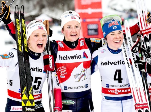Womens' podium [P] Nordic Focus