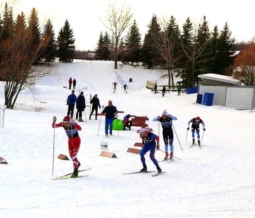 Jesse Cockney leads the men's Sprint final [P] CCC