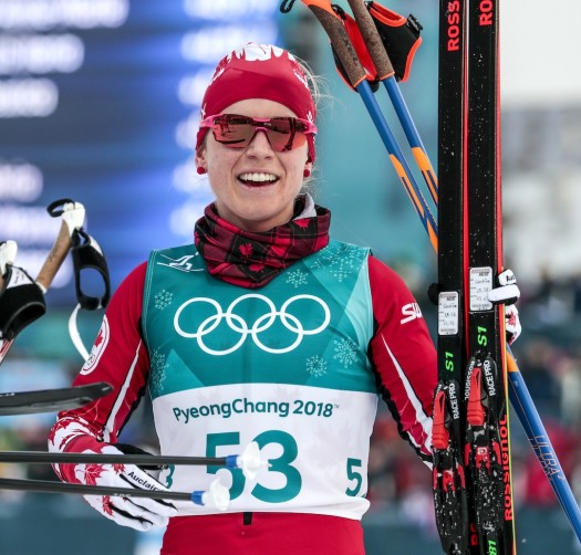 XXIII. Olympic WintaCendrine Browne (CAN) [P] Nordic Focuser Games Pyeongchang 2018, cross-country, skiathlon women, Pyeongchang (KOR)