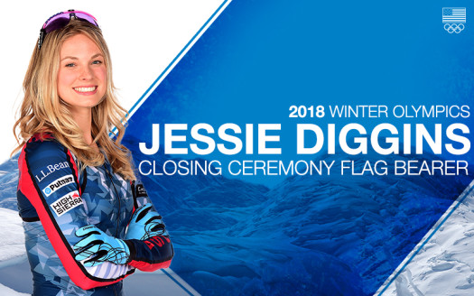 Jessie Diggins FlagBearer [P]