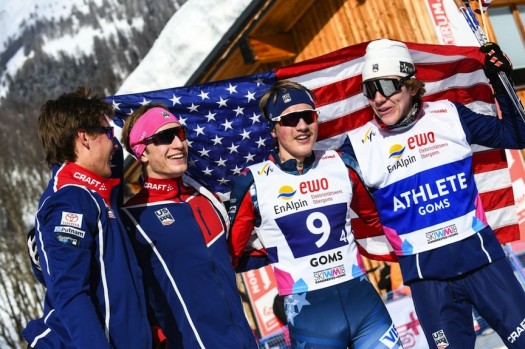 Team USA wins silver in the Men's Relay [P]