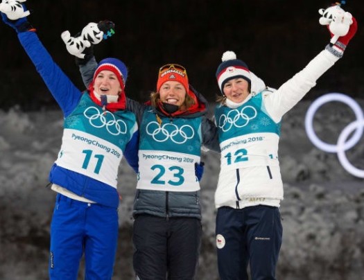 Women's podium [P] Nordic Focus