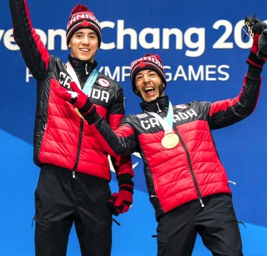 Graham Nishikawa and Brian McKeever [P] Canadian Paralympic Committee