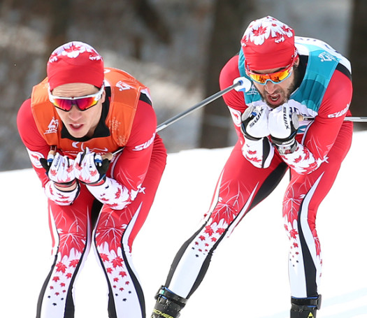 Brian McKeever (r) and Graham Nishikawa [P] Canadian Paralympic Committee