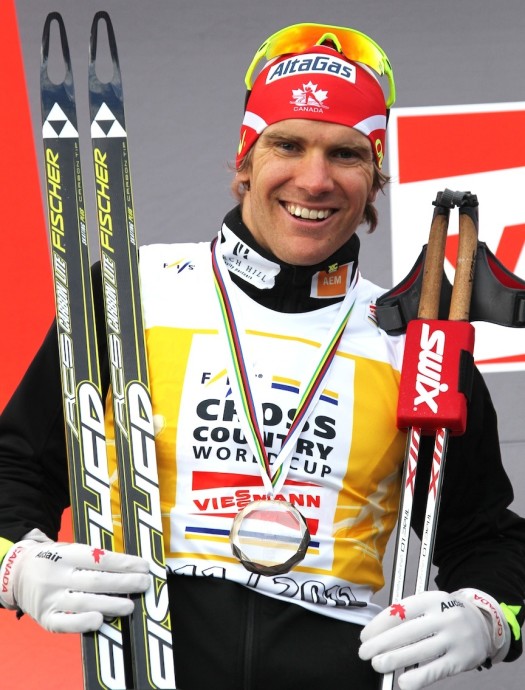 Devon Kershaw (CAN) becomes the first Canadian man to finish 2nd overall. [P] Nordic Focus
