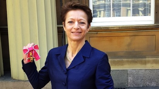 Sarah Lewis now Officer of the Order of the British Empire (OBE) [P] FIS