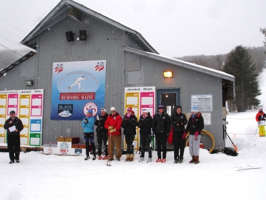 Broomhall's immense contributions include the development of the Black Mountain Ski Area in Rumford, Maine. [P]