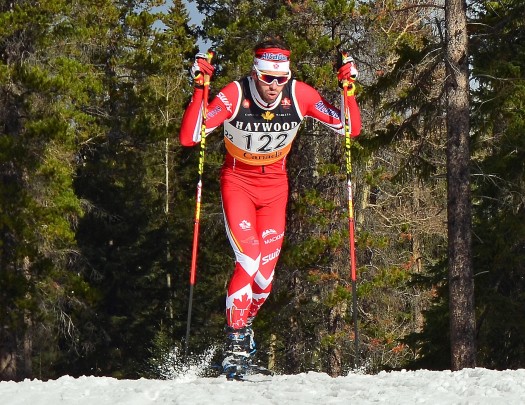 Russell Kennedy of the Canadian Para Team/Team R.A.D on his way to victory [P] Drew Goldsack