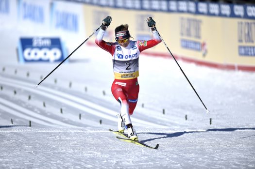 Therese Johaug (NOR) wins [P] Nordic Focus