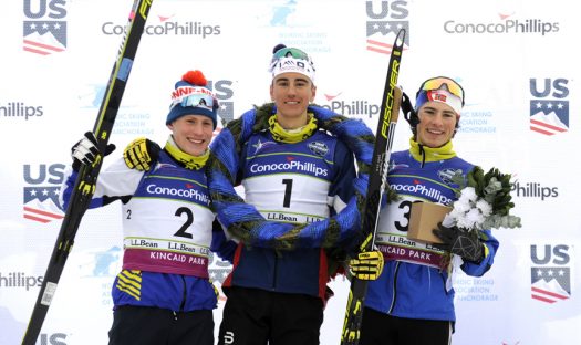 U18 Men’s podium (l-r) Zanden McMullen 2nd, Johnny Hagenbuch 1st, Will Koch 3rd [P] Michael Dinneen