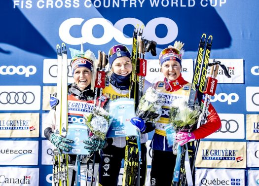 Women’s mini tour podium [P] Nordic Focus