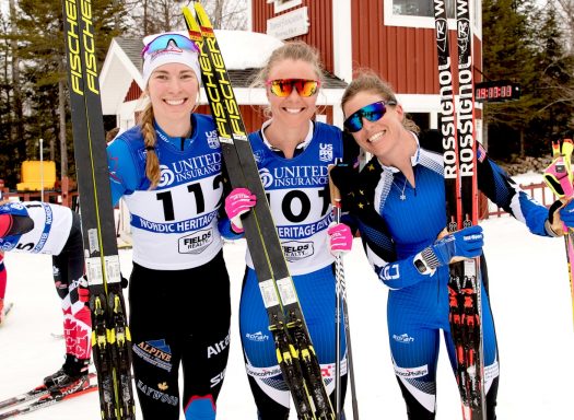 Women’s podium [P] U.S. Ski & Snowboard – Reese Brown