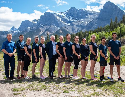 Partial team of the Alpine Insurance Alberta World Cup Academy [P] Alberta World Cup Society