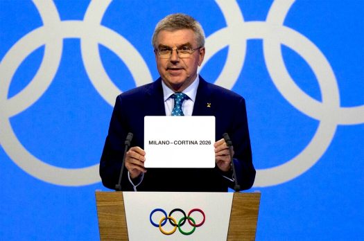 IOC President Thomas Bach [P] Dave Thompson