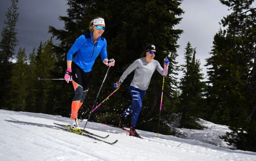 Sadie Bjornsen and Rosie Brennan [P] U.S. Ski & Snowboard – Matt Whitcomb