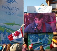 Hey Rosetta! play at Whistler Live! in the Village on Monday afternoon. [P] Sandra Walter