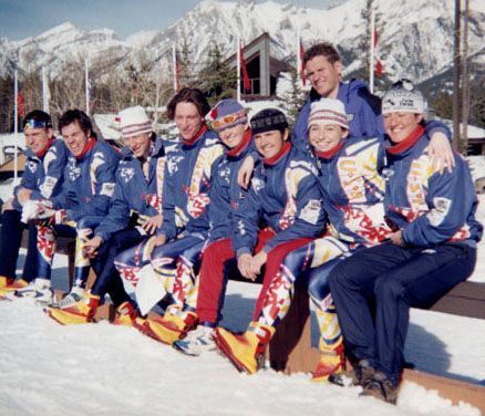 1997 Team (l-): Rob Whitney, Lars...