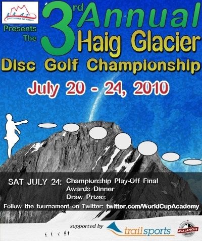 3rd Annual Haig Glacier Disc Golf...