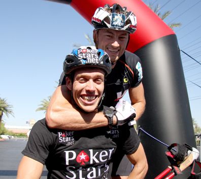 Northug and Hellner at the finish...