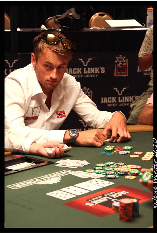 Petter Northug displayed remarkable poker skills...