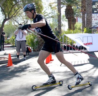 Marcus Hellner (Swe) – rollerski training...