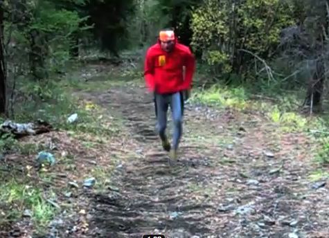 Torin Koos demonstrates MOD power training secrets. [P] MOD