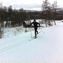 Out for a long classic ski “sesh” in Bruksvallarna. [P] courtesy of Alex Harvey