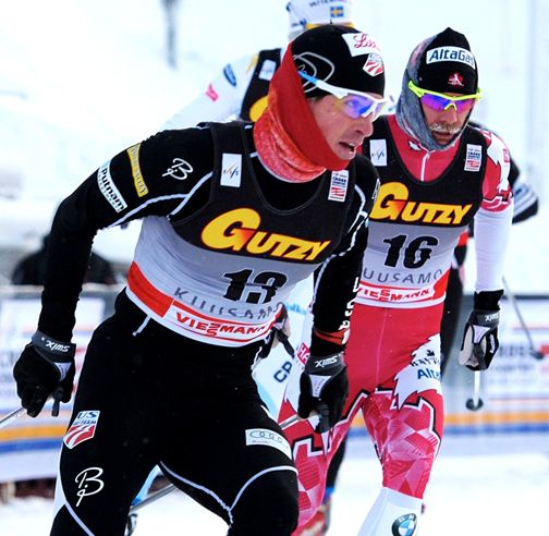 (l) Kris Freeman (USA) and Devon...