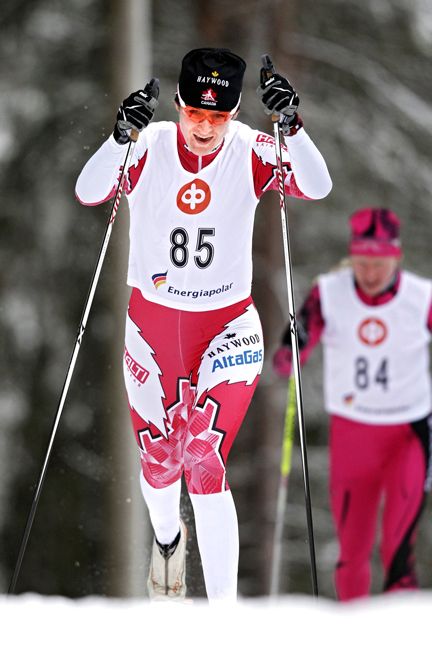 Gaiazova racing in the new Team...