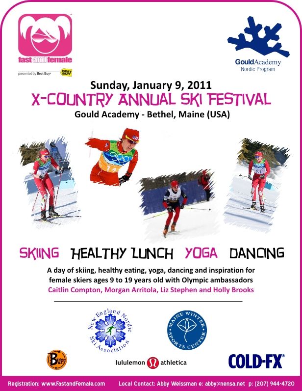 Fast and Female X-Country Ski Festival...