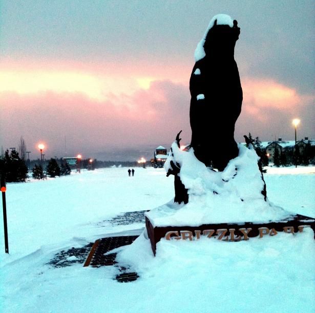 A break in the snow meant only one thing…cold weather was on its way! [P] Drew Goldsack