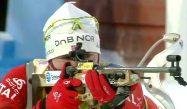 Norway’s Emil Hegle Svendsen [P] IBU...