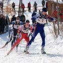 Sprint action – Nishikawa leading Goldsack…[P] Bois Wilson