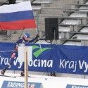 Russia celebrates relay victory… [P] Judy Geer