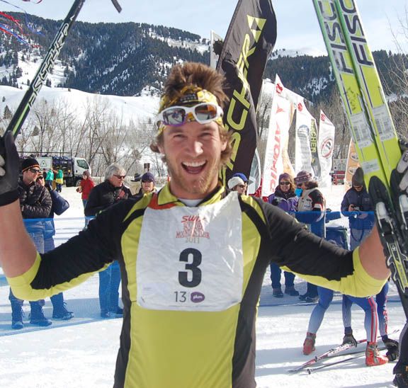 Vail’s Sylvan Ellefson takes the win....