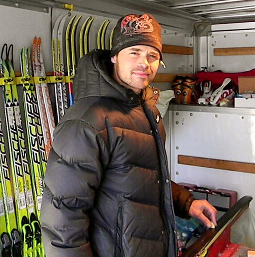 Former US Olympian Andrew Johnson, now...