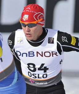 Demong in action in Oslo 50km...
