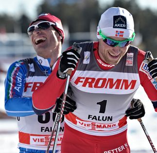 FIS world cup cross-country, pursuit men,...