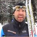 Canada’s Donald Farley second in the men’s 30km Classic. [P]