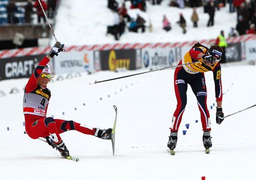 FIS world cup cross-country, pursuit women,...