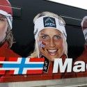 Team Norway’s wax truck. [P] Nordic Focus